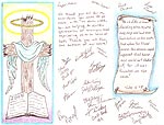 Click for enlarged view of Thank You card Thank You card from inmates