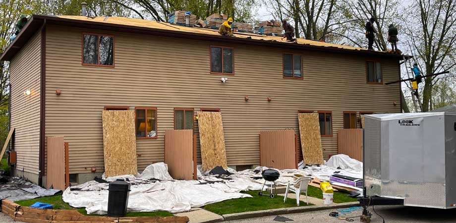 Alpha House getting a new roof